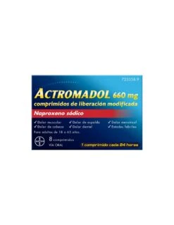 Actromadol 660 Mg 8 Comprimidos