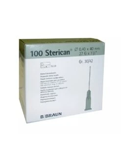 Aguja Sterican 27gx1 12 040x40 100u