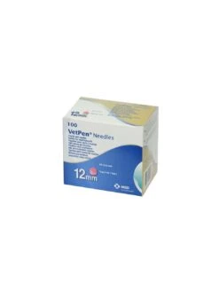 Agujas Vetpen 12mm Caja 100u Msd