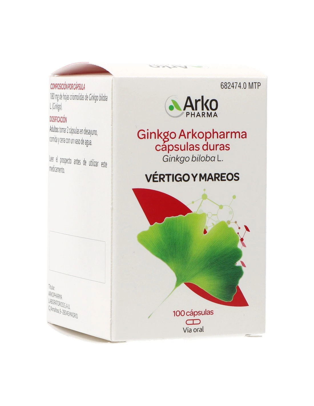 Arkopharma Arkocapsulas Ginkgo Biloba 100 Capsulas 3 Arkopharma Arkocapsulas Ginkgo Biloba 100 Capsulas