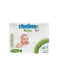 Chelino Nature Talla 4 9-15 Kg 34 Uds