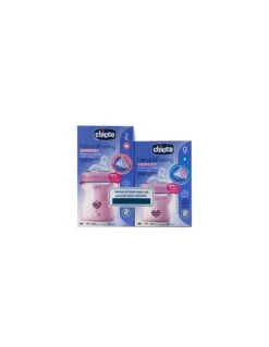 Chicco Biberon Natural Feeling 250 Ml 150 Ml Ros