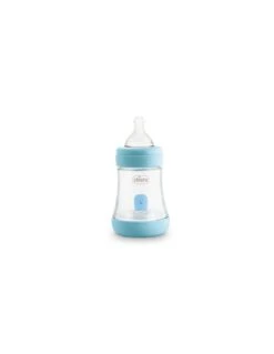 Chicco Biberon Tetina Silicona Perfect5 Azul 0m