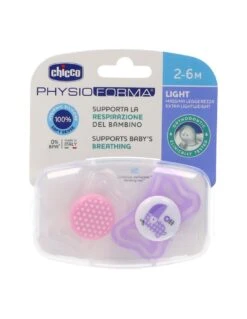 Chicco Chupete Physio Light Rosa 26m 2 Uds