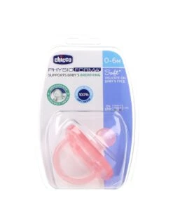 Chicco Chupete Silicona Orthodontic Rosa 0m