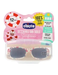 Chicco Gafas De Sol Blancas Con Corazones 12 Mes
