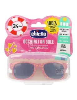 Chicco Gafas De Sol Rosa Corazones 24 Meses