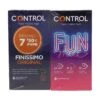 Control Preservativos Finissimo 6 + Fun Mix 6 Unidades Promo -Farmacia Ventas control preservativos finissimo 6 fun mix 6 unidades promo