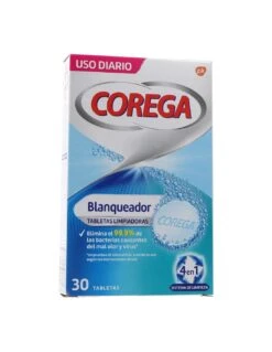 Corega Blanqueador 30 Tabletas