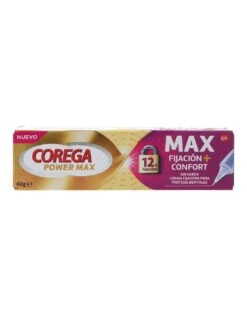 Corega Max Fijacion Confort 40 G Sin Sabor