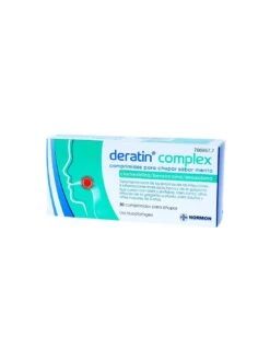 Deratin Complex 30 Comprimidos Menta