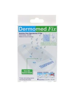 Dermomed Fix 2+ Piel 7,5cmx10cm 4 Apos.