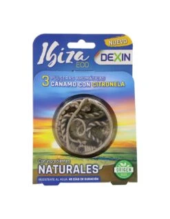 Dexin Ibiza Eco Pulsera Con Citronela 3 Uds