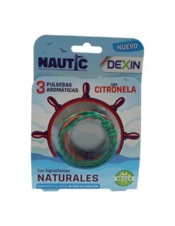 Dexin Nautic Pulsera Con Citronela 3 Uds