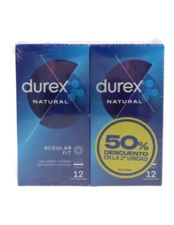 Durex Preservativos Natural Classic 2x12 Uds Pro