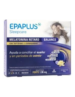 Epaplus Sleepcare Melatonina Retard Balance 60 C