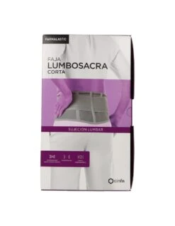 Farmalastic Faja Lumbar Doble Refuerzo Talla 2 1