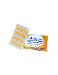 Fodonal 3mg 24 Pastillas Chupar Miel/nar