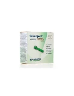 Glucoject 50 Lancets Plus 33 G Lancetas Menarini