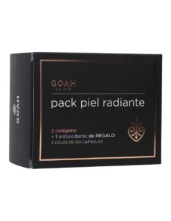 Goah Clinic Piel Radiante Colageno 120 Capsulas + Antioxidante 60 Capsulas Promo