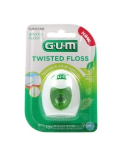 GUM® Gum 350 Twisted Floss Seda Con Cera 1 Ud 30 M
