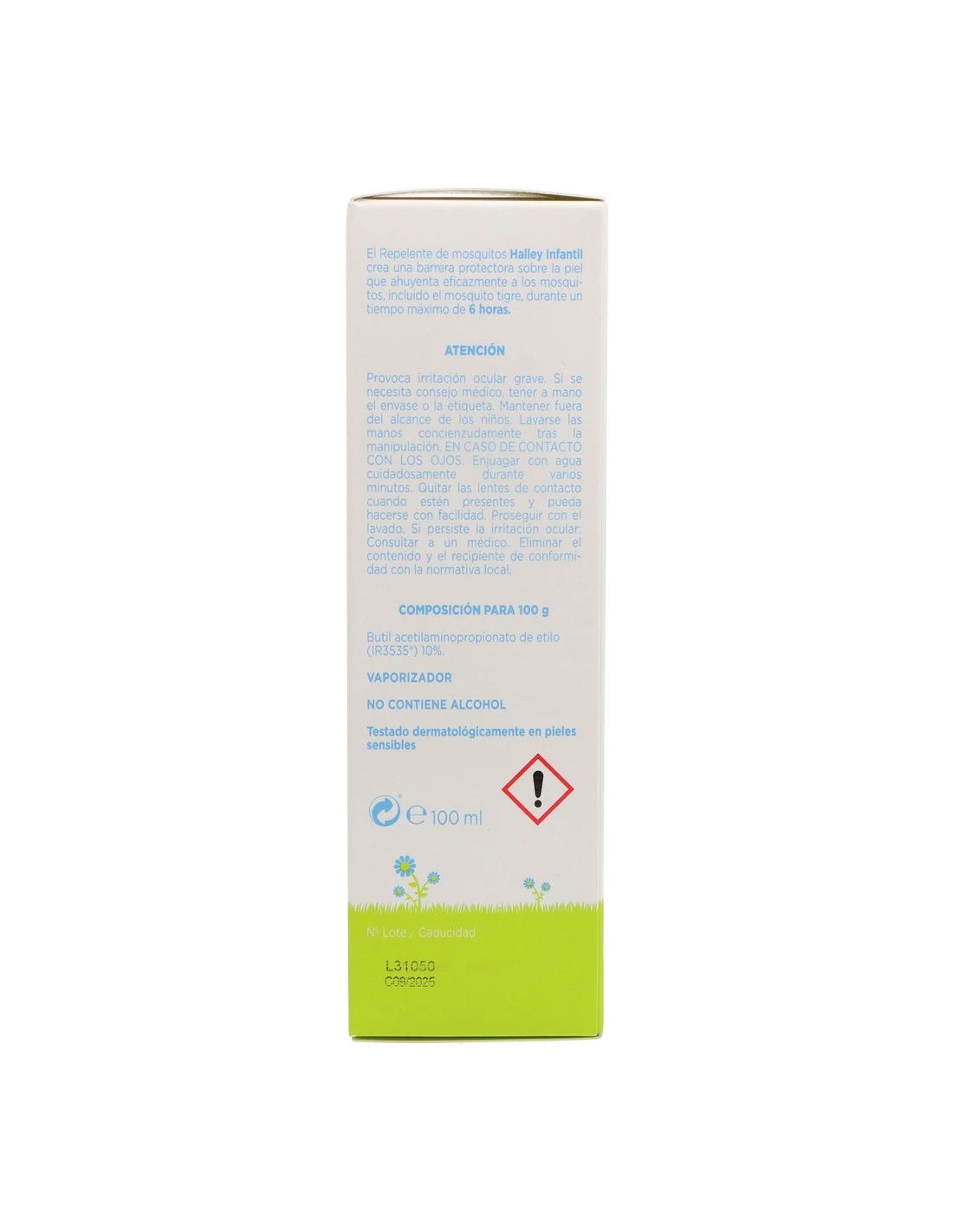 Halley Infantil Repelente Insectos 100ml 4 Halley Infantil Repelente Insectos 100ml - Imagen 2