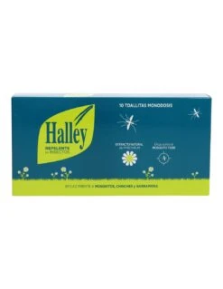 Halley Repelente Insectos Toallitas 10 U