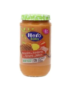 Hero Baby Verduras Con Ternera Y Jamon 235 G