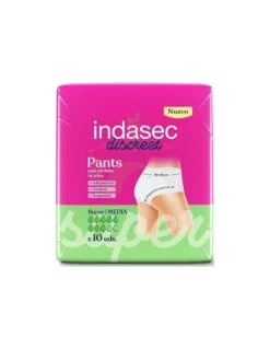 Indasec Discreet Pant Super Talla Mediana 10 Uds
