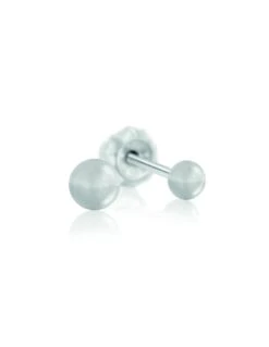 Inverness Pendiente Acero Inoxidable 14c Bola 3