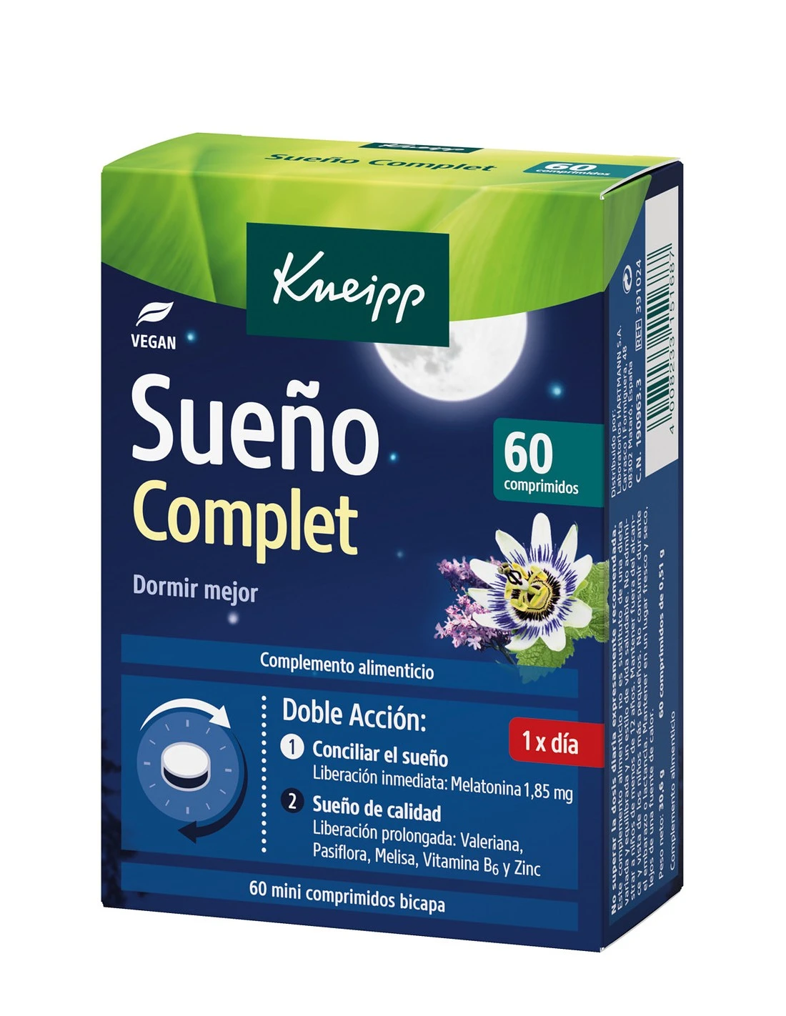 Kneipp Sueño Complet 60 Comprimidos 3 Kneipp Sueño Complet 60 Comprimidos