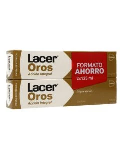 Lacer Oros Pasta Dental Duplo 2x125 Ml Promo