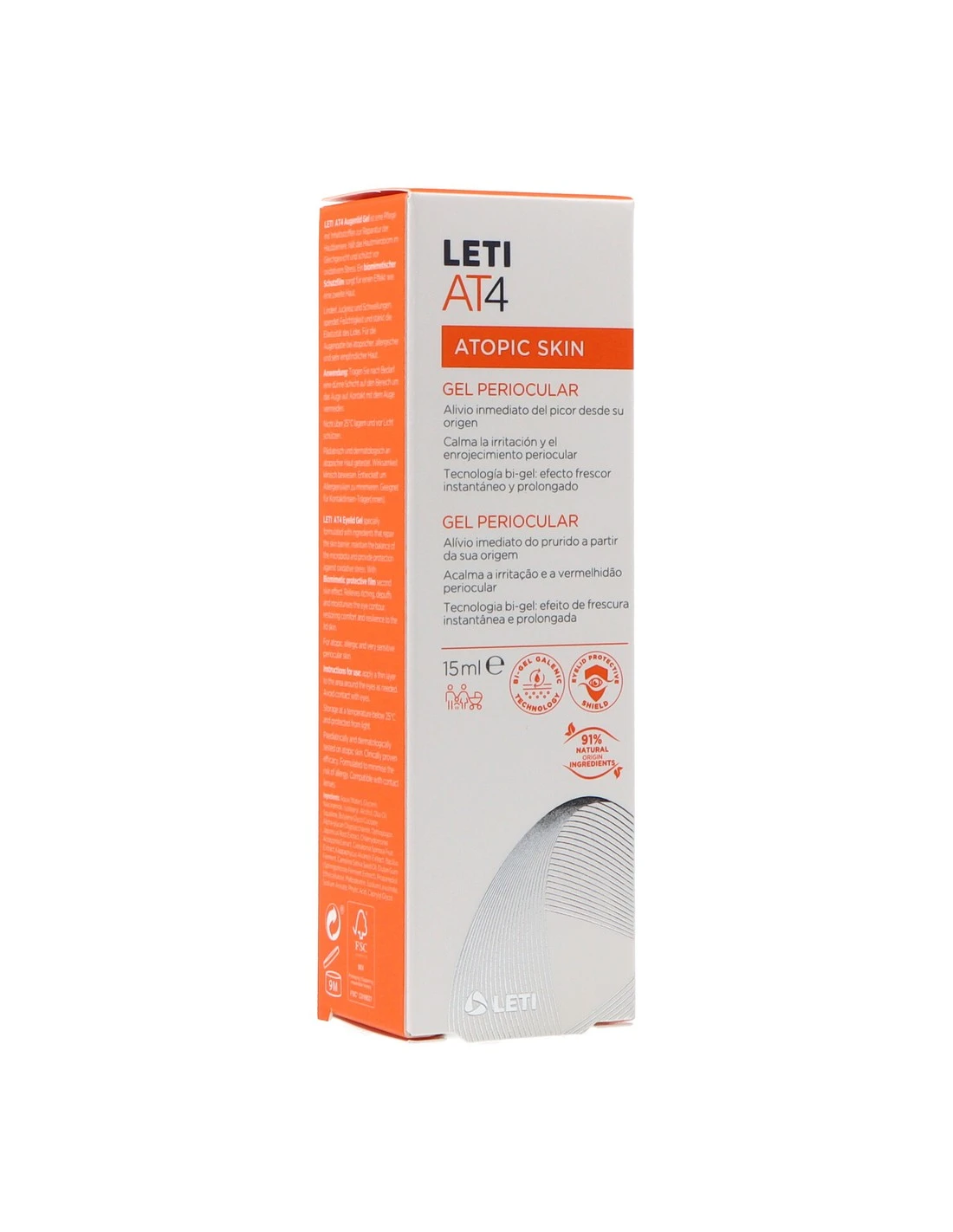 Leti At4 Gel Periocular 15 Ml 3 Leti At4 Gel Periocular 15 Ml