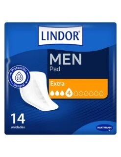 Lindor Men Pad Extra 4 Gotas 14 Uds