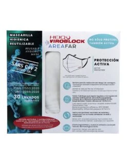 Mascarilla Higienica Reutilizable Viroblock Blan