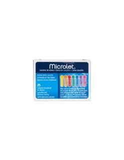 Microlet Lancetas Colores 25 Und Bayer