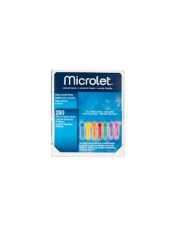Microlet Lancetas De Color 200 Uds