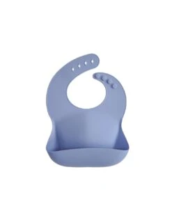 Mushie Babero Silicona Powder Blue Ref 47908