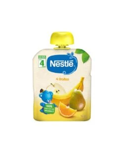 Nestl Bolsita 4 Frutas 4x90g
