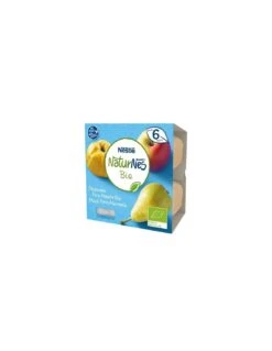 Nestlé® Nestle Naturnes Bio Manzana Pera Membrillo 4x90