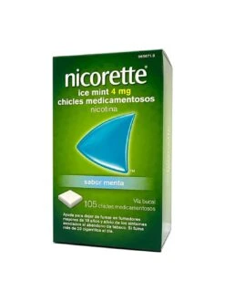 Nicorette Ice Mint 2 Mg 105 Chicles