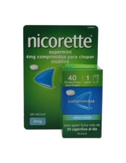 Nicorette Supermint Efg 4 Mg 40 Comprimidos Para Chupar