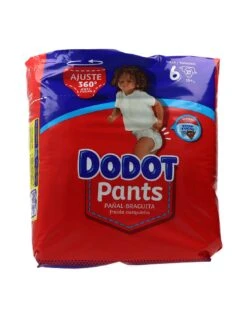 Pañal Infantil Dodot Pants Talla 6 +15 Kg 27 Uni