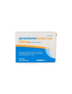 Paracetamol Sandoz Care 650 Mg 20 Compr