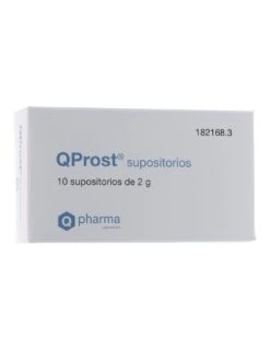 Qprost 10 Supositorios