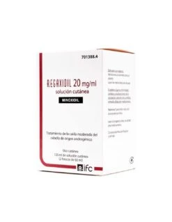 Regaxidil 20 Mg/ml Sol Cutanea 120 Ml
