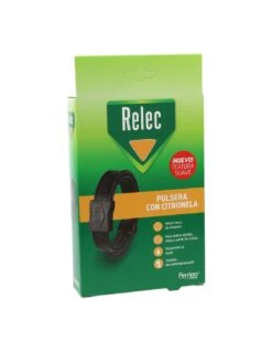 Relec Pulsera Con Citronela Negra 1 Ud