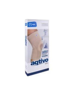 Rodillera Prim Aqtivo Skin Elastica Con Almohadilla Ref.p701bg