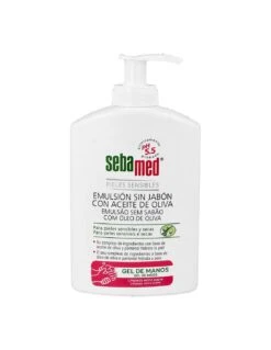 Sebamed Emulsion Sin Jabon Con Aceite De Oliva 3