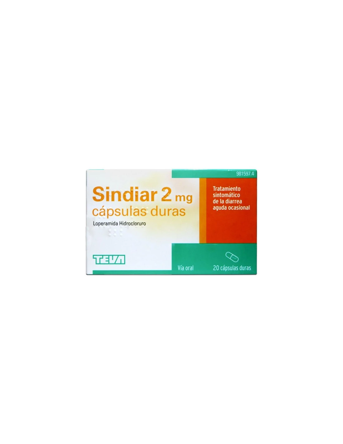 Sindiar 2 Mg 20 Capsulas 3 Sindiar 2 Mg 20 Capsulas